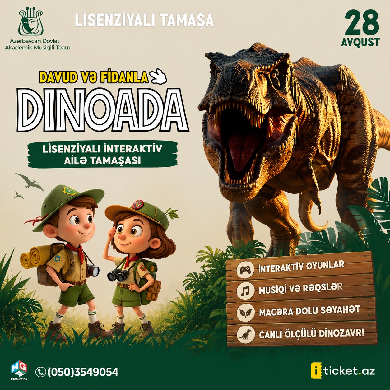 "Dino Ada" Davud və Fidanla 28 avqust